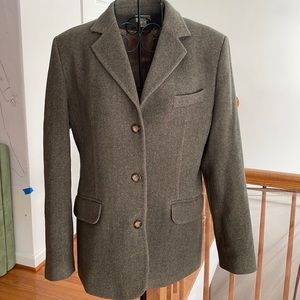 L.L. Bean Cashmere & Wool Blazer